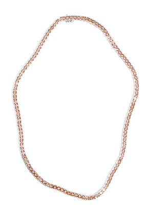 Izabel Display Tennis square necklace - Neutrals