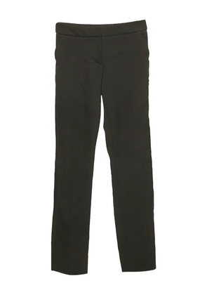 Oscar de la Renta Pre-Owned tailored gabardine trousers - Black
