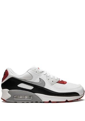 Nike Air Max 90 'Photon Dust/Varsity Red' sneakers - White