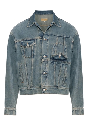 MM6 Maison Margiela flap-pocket denim jacket - Blue
