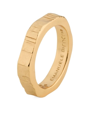 Emanuele Bicocchi small hammered band ring - Gold