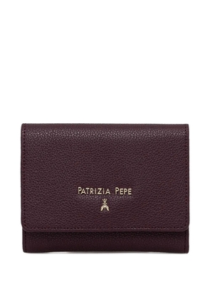 Patrizia Pepe logo-lettering wallet - Purple