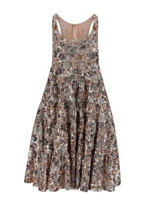 Nº21 sequinned midi dress - Grey