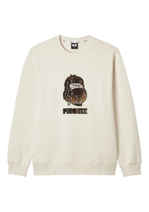 FINGERCROXX Bigfoot sweatshirt - Neutrals