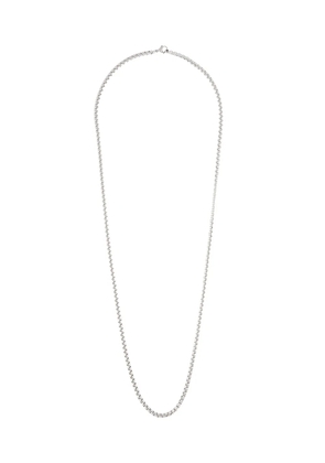 Nialaya Jewelry rolo chain lobster claw necklace - Silver