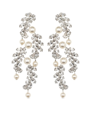 Jennifer Behr Wisteria crystal earrings - Silver