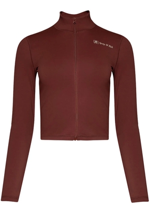 Sporty & Rich Runner Script sport jacket - Brown