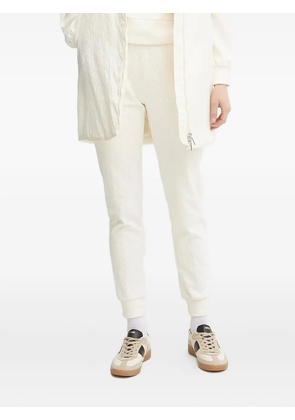 Armani Exchange elastic-waist joggers - White