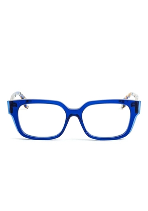 Face À Face square-frame glasses - Blue