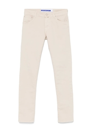 Jacob Cohën scarf-detail jeans - Neutrals