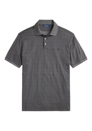 Polo Ralph Lauren Glen checked short-sleeve polo shirt - Grey