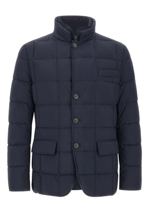 Fay Double Front buttoned down jacket - Blue