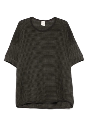 Jan Jan Van Essche striped T-shirt - Brown