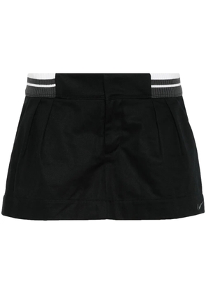 Nike Swoosh twill mini skirt - Black