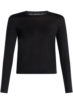 TOM FORD Knitted Top - Black