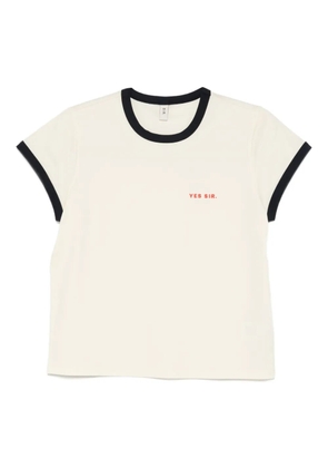 SIR. Yes Sir T-shirt - White