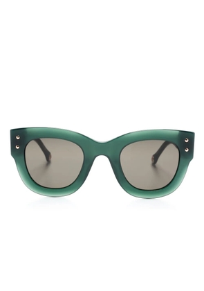 Carolina Herrera butterfly-frame sunglasses - Green