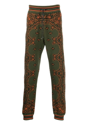 AMIRI paisley-print track pants - Green