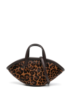 Simon Miller leopard-print tote bag - Brown