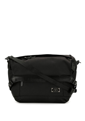 As2ov canvas shoulder bag - Black