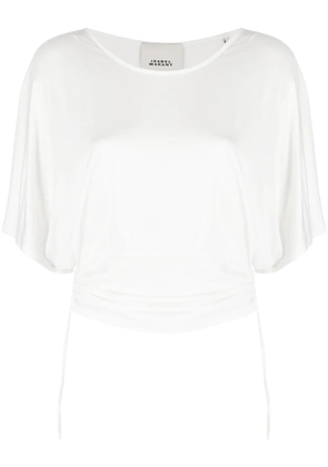 ISABEL MARANT Tores draped T-shirt - White