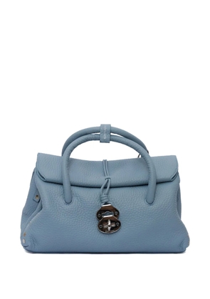 Zanellato roll-top twist-lock shoulder bag - Blue