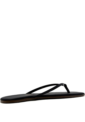 Tkees Lily leather flip-flops - Black