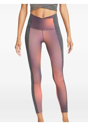 Nike Dri-FIT 'Iron Grey/Multicolour' yoga leggings