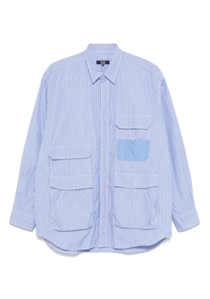 Comme des Garçons Homme striped shirts - Blue