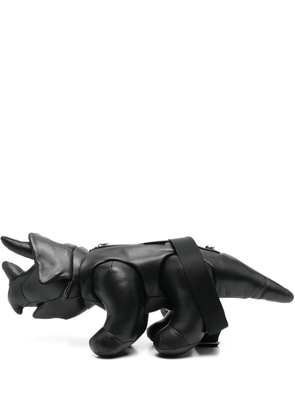 Maison MIHARA YASUHIRO rhino-shaped cross body bag - Black