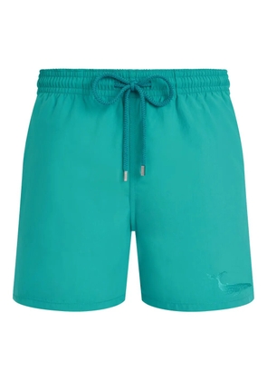 Vilebrequin drawstring swim shorts - Green