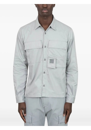 C.P. Company multi-pocket organic-cotton shirt - Grey