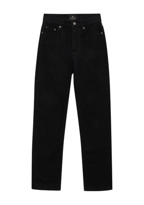 ANINE BING Bruno straight-leg jeans - Black