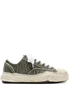 Maison MIHARA YASUHIRO Hank denim low-top sneakers - Grey