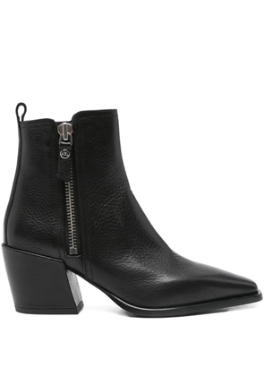 AGL 65mm pointed-toe boots - Black