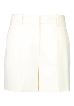 Michael Kors Collection pleated cuffed shorts - Neutrals
