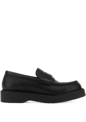 Gucci Menen Interlocking G-plaque loafers - Black