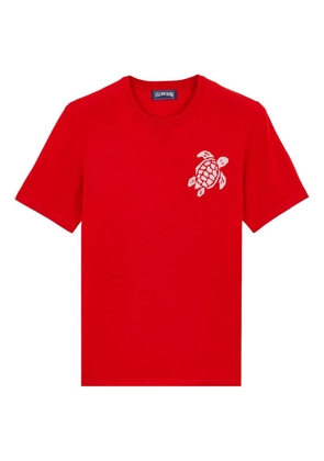 Vilebrequin logo-print T-shirt - Red