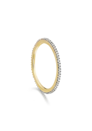 Monica Vinader Skinny Eternity Diamond ring - Gold