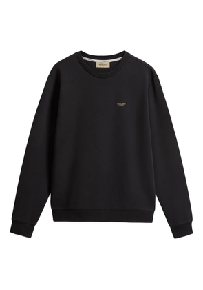 Woolrich logo crew-neck sweater - Black