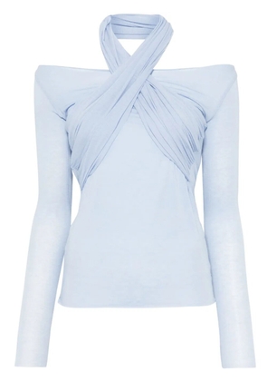 MANURÍ Rita blouse - Blue