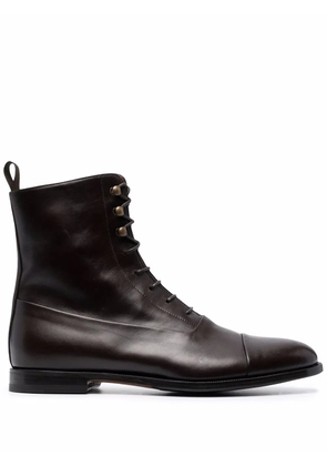 Scarosso Archie lace-up boots - Brown