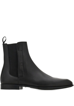 Ferragamo leather boots - Black
