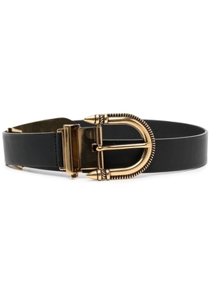 ETRO buckle-fastened leather belt - Black