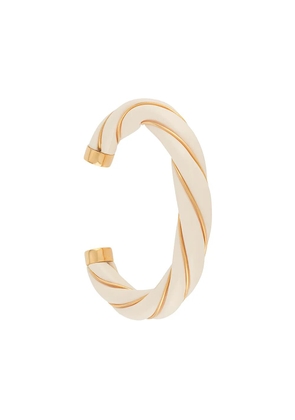 Aurelie Bidermann Diana twisted bangle - Neutrals