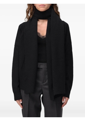 LIU JO shawl-collar cardigan - Black