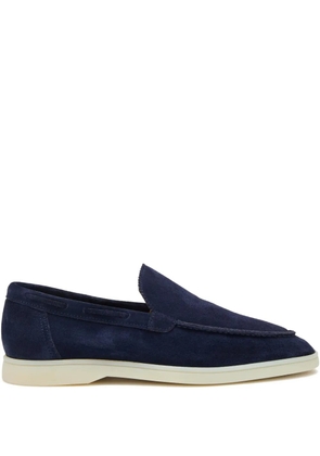 Aurélien suede flat loafers - Blue