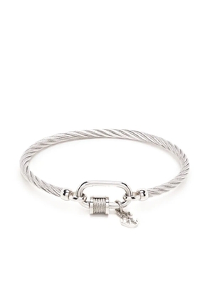 Charriol Forever Lock cable bangle - Silver