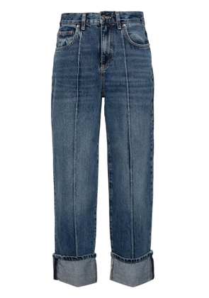 LIU JO mid-rise cropped jeans - Blue