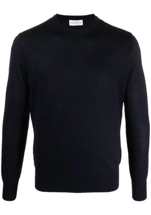 Ballantyne crew-neck wool jumper - Blue